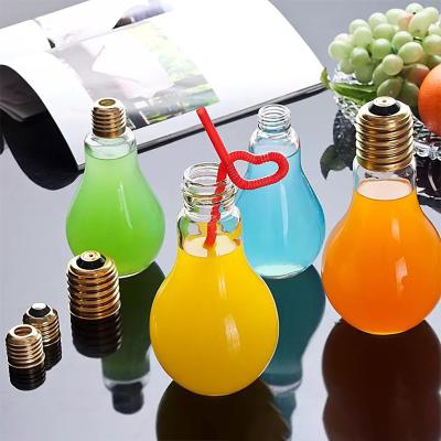 China Beverage 100ml 200ml Bulb Shape Clear Empty Liquor Beverage Wine Bottles Glass Bottle Glass Beverages for sale