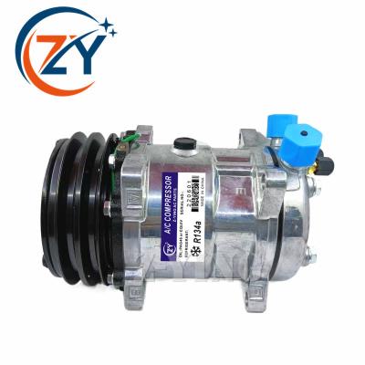 China 5H14 Universal AC Auto Compressor For 508 12V 24V 2pk 8PK Universal 508 ZYU1003 for sale