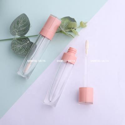 China Factory wholesale cosmetic plastic round 8ml lip gloss container empty lip balm container round cute liptint bottle for sale