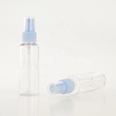 China 50ml Fashionable Refillable Mini Plastic Perfume Spray Bottles for Cosmetic for Liquid Alcohol for sale