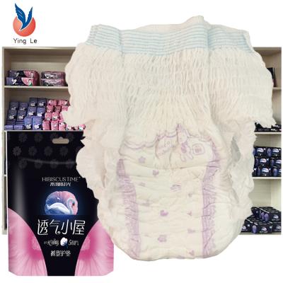 China Women Incontinence Leak Proof Underwear Disposable Period Panties Mid Waist Super Absorbent Menstrual Pants for sale