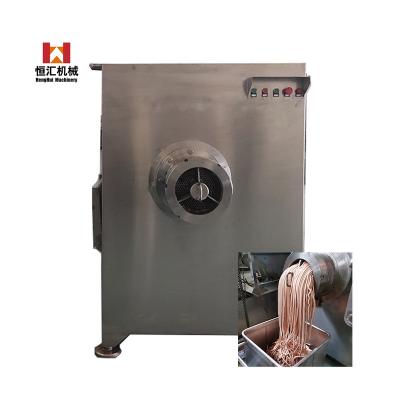 China JR-D250 Meat Processing Industrial Mincer Meat Grinding Machine Fresh Frozen Meat Frozen Oil Frozen Materials Mincing Machine for sale