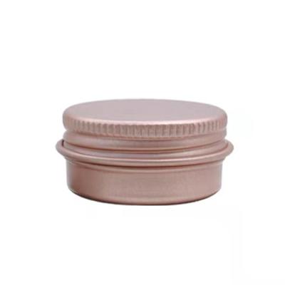 China Good Quality Wholesale Customized Cosmetic Skin Care Cream Packaging Metal Refillable Cosmetic Jar for sale