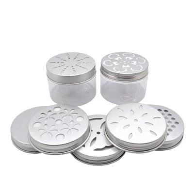 China Factory Cosmetic Cream Packaging Jar Metal Selling Various Widely Used Cosmetic Jars With Lids for sale