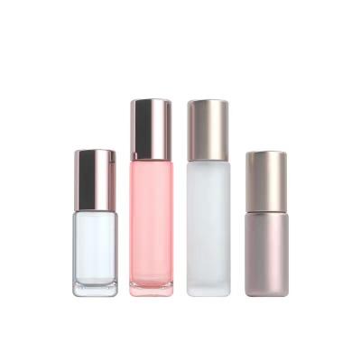 China Manufacture Professional Quality 5ml 10ml Cosmetic Case Bottle Roll Personal Care Pack Cardboard Bamboo Iridescent Glass Cosmetic Box for sale