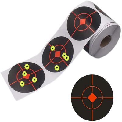 China For Practice Splatter Target Shooting Stickers For Shooting Self Adhesive Target Roll For BB Gun, Pellet Gun, Airsoft, Rifle for sale