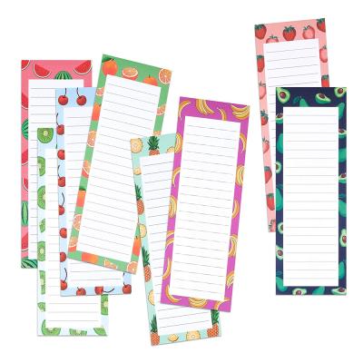 China Sturdy and durable magnetic back memo pads for grocery list, shopping list, to-do list, reminders, recipes for sale