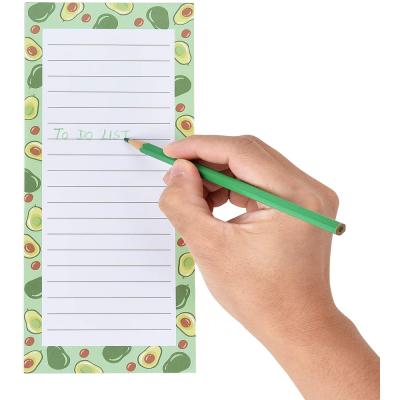 China Sturdy and durable magnetic fruit notepads - great memo pads for grocery list, shopping list, to-do list, reminders, recipes for sale