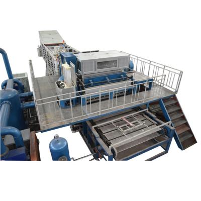 China longkou fulong egg carton/box machine paper pulp molding machine /egg caryon manufacturing process en venta