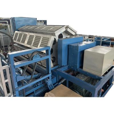 Cina 400-700pcs/hr Small business scale egg tray machine production line for chicken farming usage in vendita