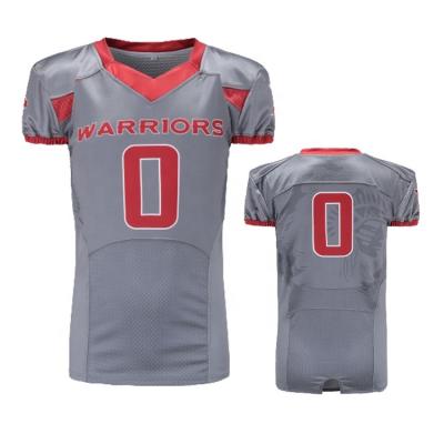 China 2022 Antibacterial Custom Football Practice Jersey American Football Jersey Sublimation Football Uniforms for sale