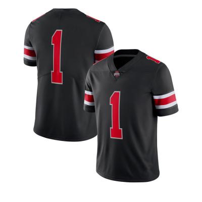 China Custom Made Ohio State Jersey Boys Ohio State American Football Antibacterial Fully Customized Tank Top for sale