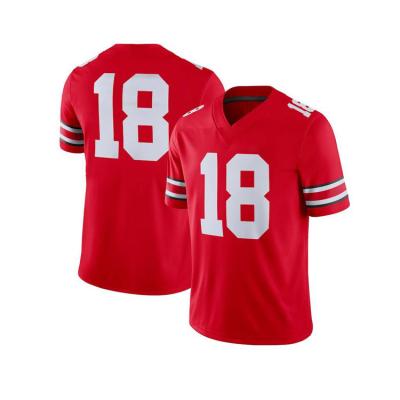 China Wholesale Custom Antibacterial American Ohio State Jersey College Football Alternative Jersey for sale