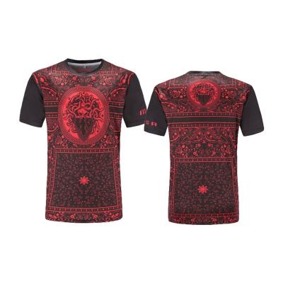 China Custom Low MOQ Anti-Wrinkle Sublimated Color T Shirt Men Sublimation T-Shirt for sale