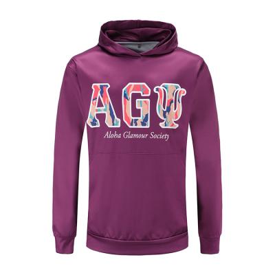 China Custom Anti-wrinkle Women Sublimation Hoodies Baseball Sports Fleece Hoodie for sale