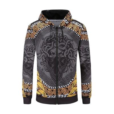 China Wholesale Hoodie Team Logo Full Zipup Anti-wrinkle Full Print Sports Custom Hoodie for sale