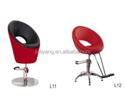 China Durable Special Design Saddle Chair / Beauty Salon Saddle Stool With Comfortable Backrest L11+L12 for sale