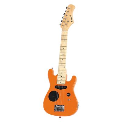 China Basswood Premium 6 String Kids Electric Guitars Hand Made Custom Brand for sale