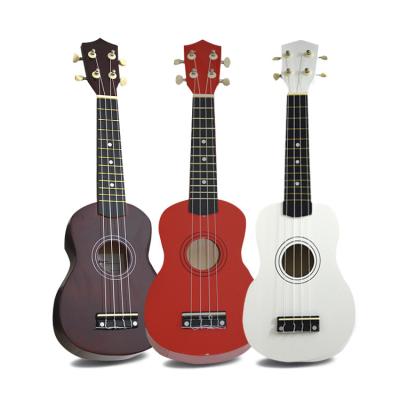 China LINDEN Factory Direct Sale Instrument String Custom Color Soprano Ukulele for sale