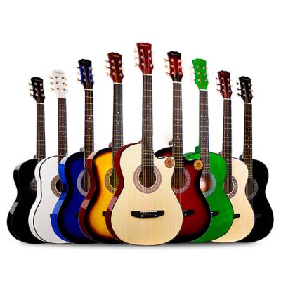 China Acoustic Guitar For Beginners Brand Handcrafted Custom Musical Instruments B-1 for sale