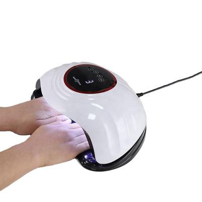 China Easy Apply Factory Supply Powerful 168W LED UV Gel Nail Lamp for sale