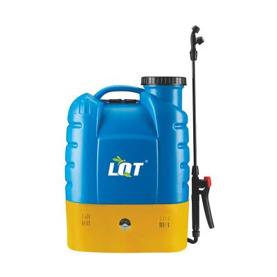 China Professional Plastic Maker Manual And Handle 16L Electric Pressure Backpack Sprayer With Mist Fan Mist for sale