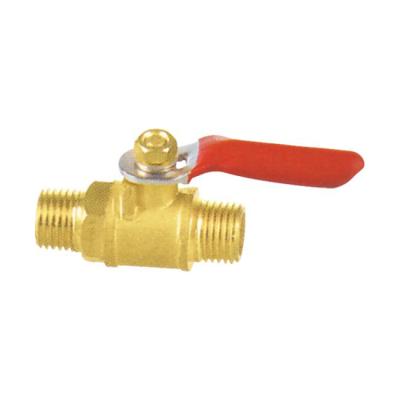 China General Manual Irrigation Pipe Fittings Handle Brass Ball Valve Supplier for sale