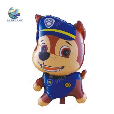 China Advertising Toy Cartoon Puppy Foil Balloon Baby Shower Party Decoration High Quality Cartoon Balloon for sale