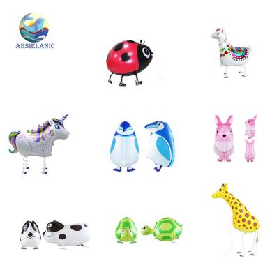 China Animal Series Balloons Walking Animal Pet Balloons Farm Animal Balloon Toys Air Walkers For Kids Gift Birthday Party Decor for sale