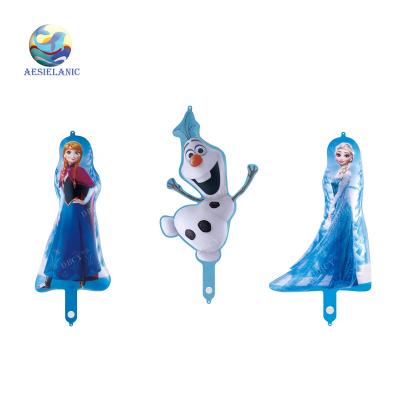 China Frozen Mini Elsa Foil Balloon Anna Birthday Party Decoration and Decoration Frozen Helium Balloons Gift for sale