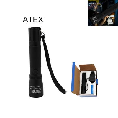 China Explosion Proof Explosion Proof Led Flashlight,Atex Aluminum Anti Mini Torch Led Flashlight Rechargeable Instant Light Explosion Proof for sale