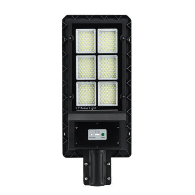 China 120-130Lm/W Outdoor Ledun Street Light Led Solar Powered Street Light All In One for sale