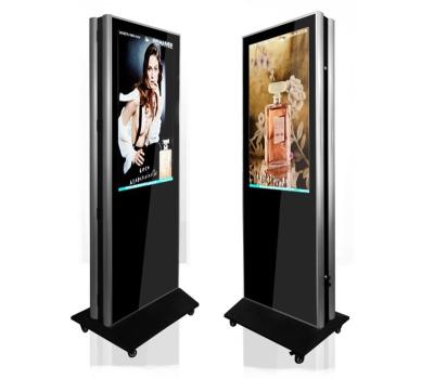 China 55inch double sides lcd advertising display for sale