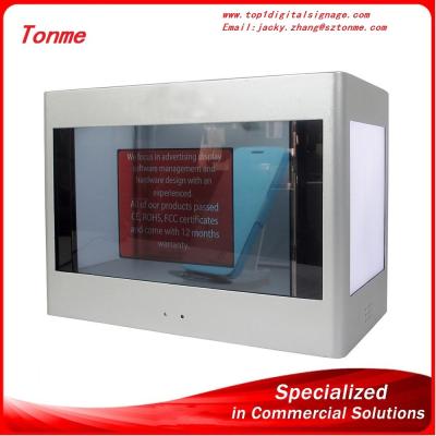 China 42 inch transparent lcd advertising box with touch screen,lcd advertising display for sale