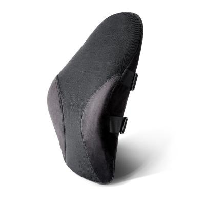 China Hot Sales Memory Foam Back Cushion Office Car Chair Lumbar Cushion For Back Pain Relief for sale