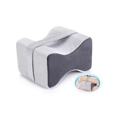 China Viable Sciatica Relief Leg Memory Foam Support Orthopedic Knee Pillow For Side Sleepers for sale