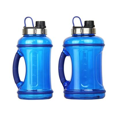 China Wholesale Custom Viable Logo Gym Shaker Cup Bottle 2200Ml 3200ML BPA Free Plastic Protein Shaker Bottle for sale