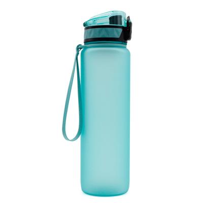 China Amazon Best Selling 32oz Matte Plastic Portable BPA Free Viable Leakproof Water Bottle Great For Sports for sale