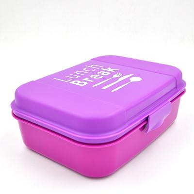 China 2016 hot sale plastic lunch box viable with lock import gift items from china for sale