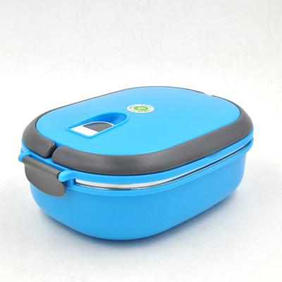 China Sustainable Hot Selling Promotional Colorful Houseware Kids Plastic Lunch Box With Handle for sale