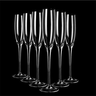 China High quality mouth blown crystal champagne glass high quality champagne flute for sale for sale