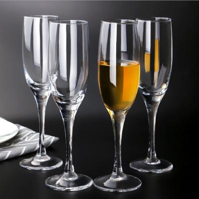 China Old Fashion Gold Style Cheap Champagne Glass High Quality Champagne Glass Promotional Glass Set Wholesale for sale