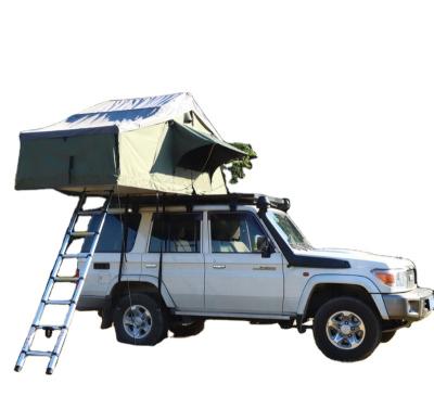 China Extended type large roof top tent 4x4 car roof tent with waterproof soft cover bag camping tent total for sale