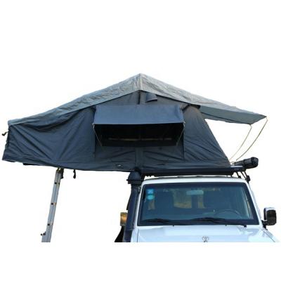 China UV-Resistant Foldable Roof Top Tent For Camping Hiking 4 Person 4 SUV 4x4 Big Adventure Overland Truck Seasons Manufacturer for sale