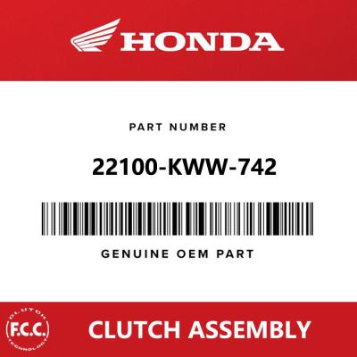 China Honda KWW H110 OEM de embrague de motocicleta Assy Super Cub 110 piezas de ensamblaje de embrague en venta