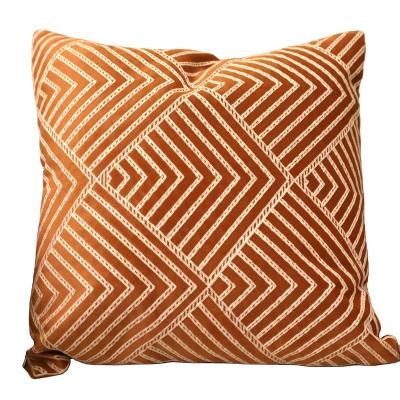 China New Portable Luxury Velvet Cushion Cover For Couch for sale