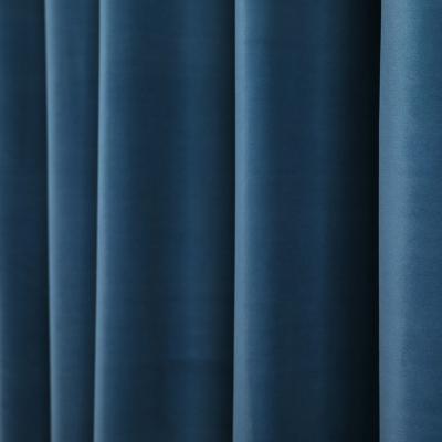 China Blackout Factory Outlet Drapes And Curtain Velvet Blackout Luxury Curtain For Living Room Home Bedroom for sale