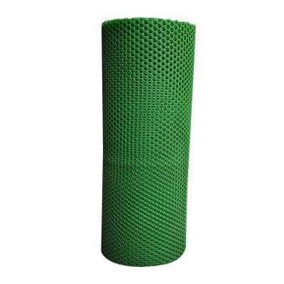 China Durable Wholesale Green Hex Hole Plastic Flat Wire Mesh for sale