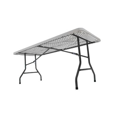 China 5FT Rectangle Folding Table Modern Portable Dining Plastic Folding Tables for sale