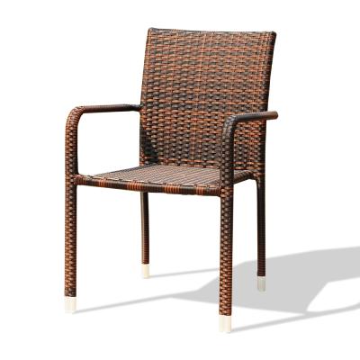 China Garden Chair Outdoor Garden PE Plastic Rattan / Wicker Armchairs for sale